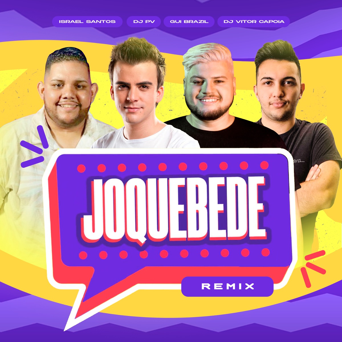 Joquebede (Remix) [feat. Israel Santos] [Lyric Video] - Music Video by DJ  PV, Gui Brazil & DJ Vitor Capoia - Apple Music