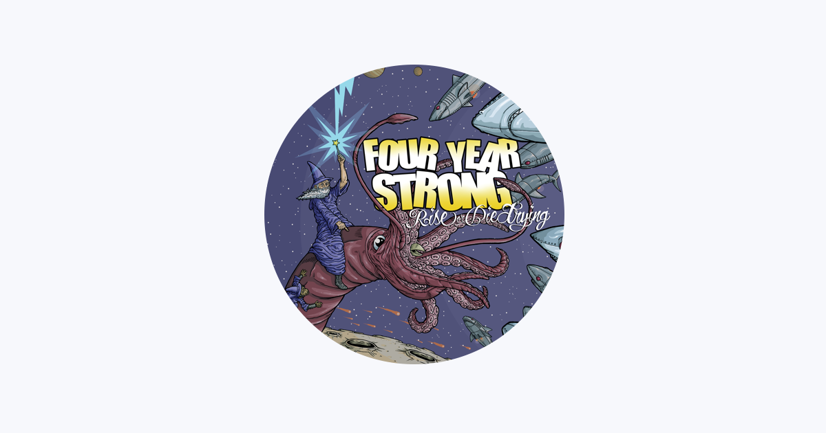 Four Year Strong band 直筆サイン入り 洋楽 ポスター 海外 FYS-RiseOrDieTrying-10Years-