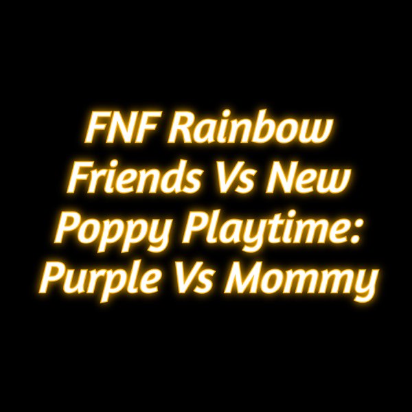 Friday Night Funkin vs Mommy Long Legs (Poppy Playtime Chapter 2