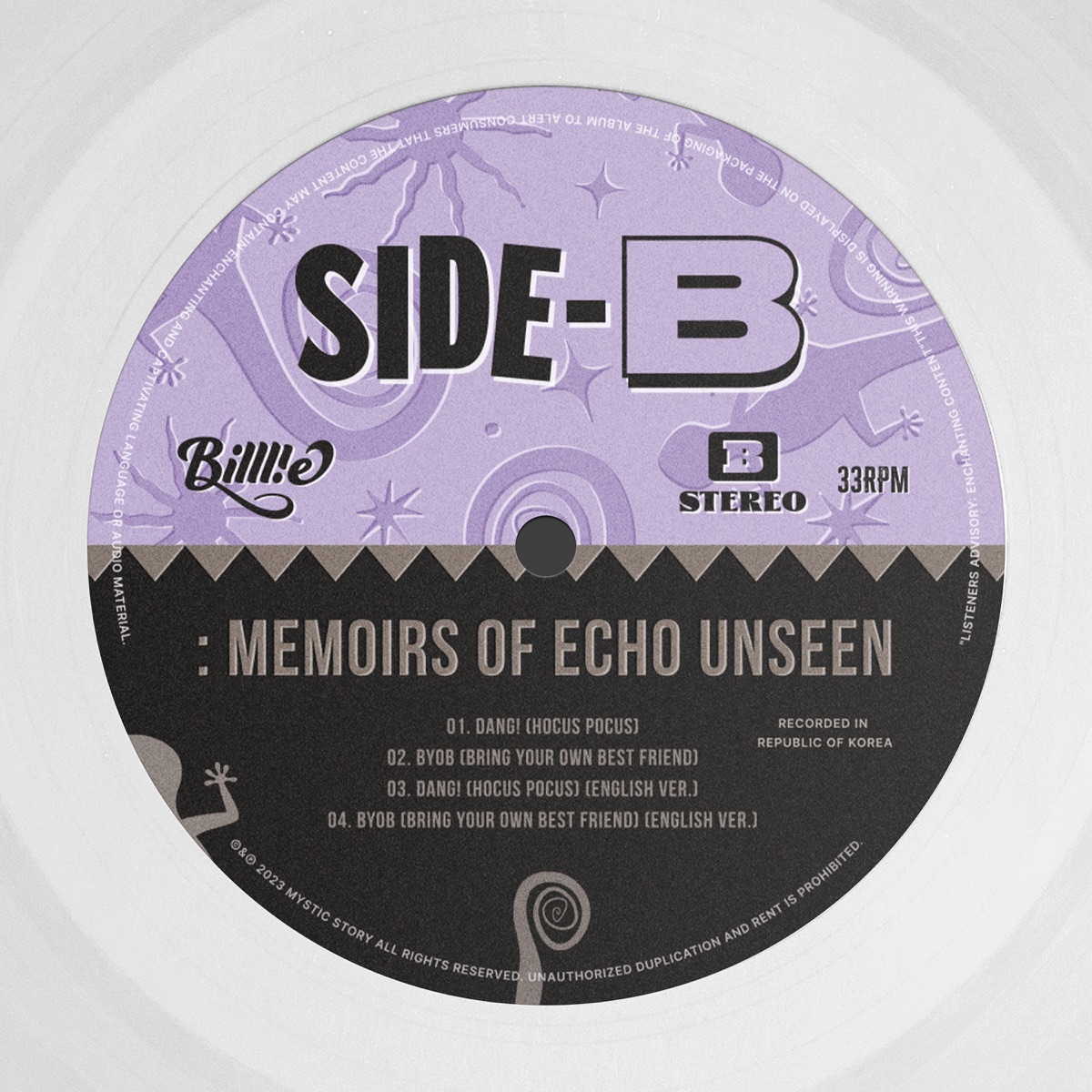 Billlie – side-B : memoirs of echo unseen – EP