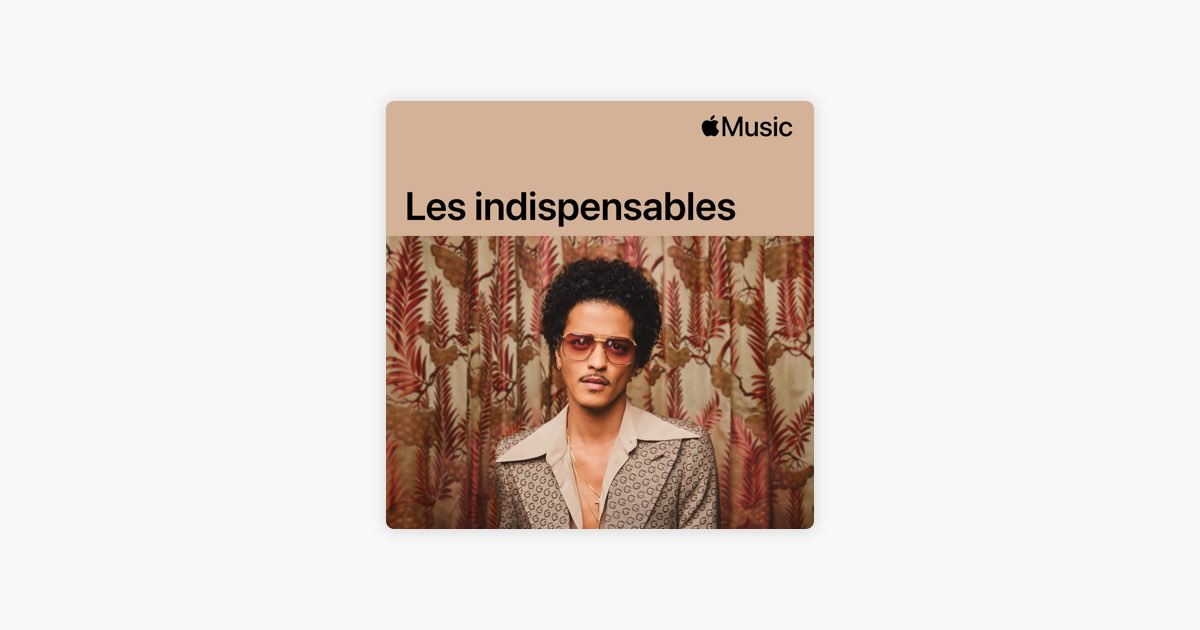 Bruno Mars : les indispensables