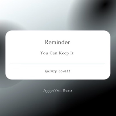 You Can Keep It (feat. AyyyeVon Beats) - Single