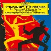 Stravinsky: L'Oiseau de feu; Feu d'artifice; 4 Etudes artwork