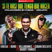 Si Te Vas / Que Tengo Que Hacer (feat. Daddy Yankee) [Extended Italian Remix By Cuban Deejays] artwork