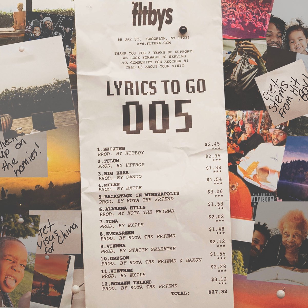 βLyrics to GO, Vol. 5 - Album by Kota the Friend - Apple Music