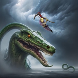 If I Don't Stop the Viridian Viper It Will Destroy the Gathering Hub and All the Merchants Will Perish LICH TYCOON