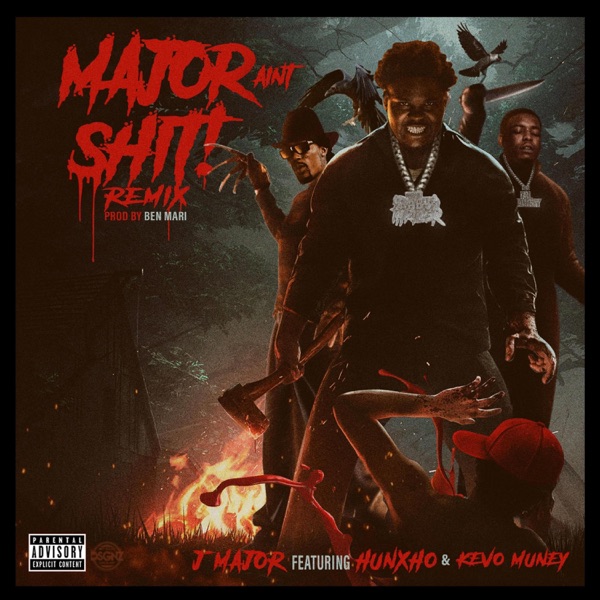 Major Ain't Shit (feat. Hunxho & Kevo Muney) [Remix] - Single