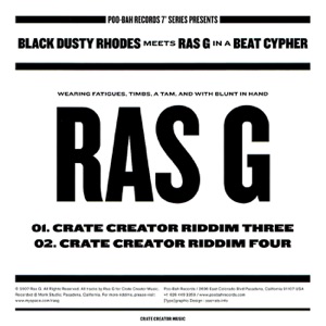 Black Dusty Rhodes Meets Ras G In A Beat Cypher - EP