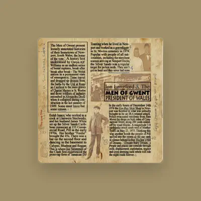 Listen to Jon Langford & The Men Of Gwent, watch music videos, read bio, see tour dates & more!
