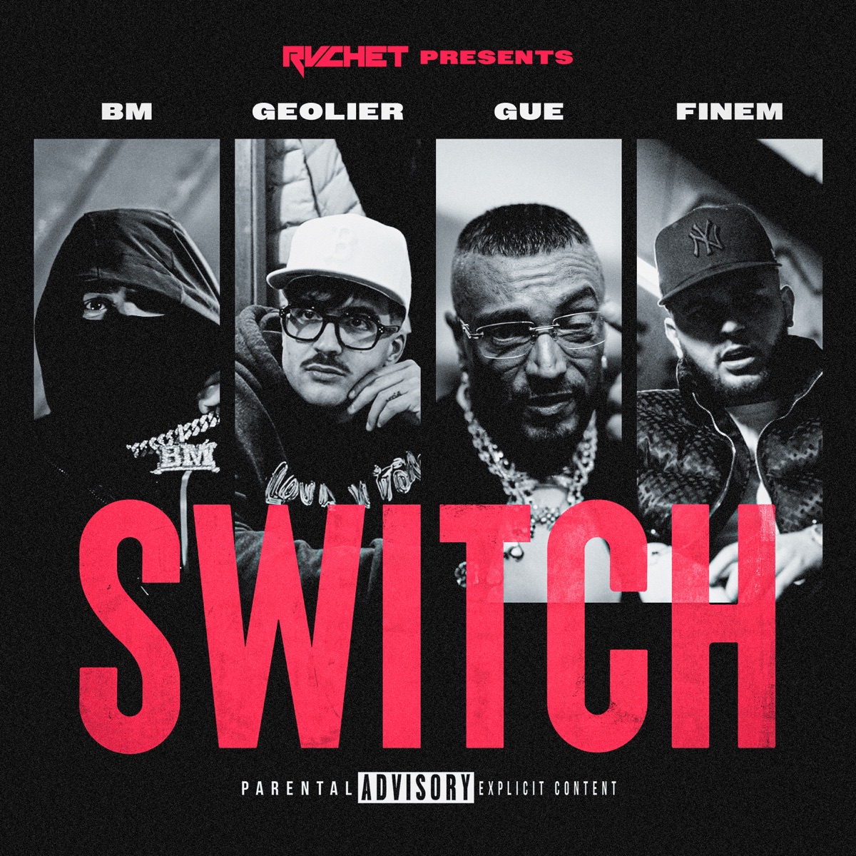 SWITCH (feat. BM, Geolier, Guè & Finem) - Single - Album by Rvchet - Apple  Music