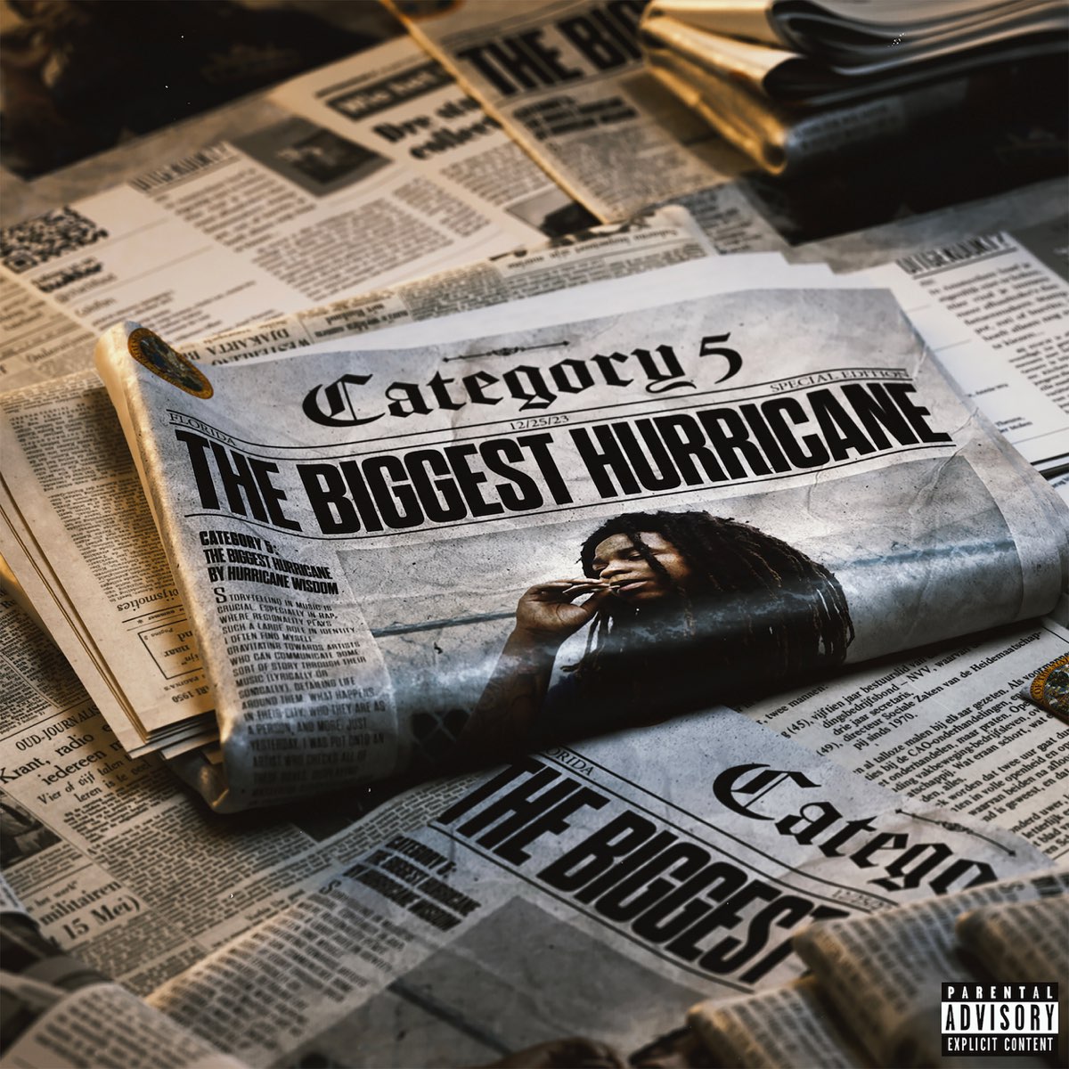 ‎Category 5 The Biggest Hurricane Album by Hurricane Wisdom Apple