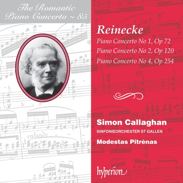 Reinecke: Piano Concertos Nos. 1, 2 & 4 (Hyperion Romantic Piano Concerto, Vol. 85)