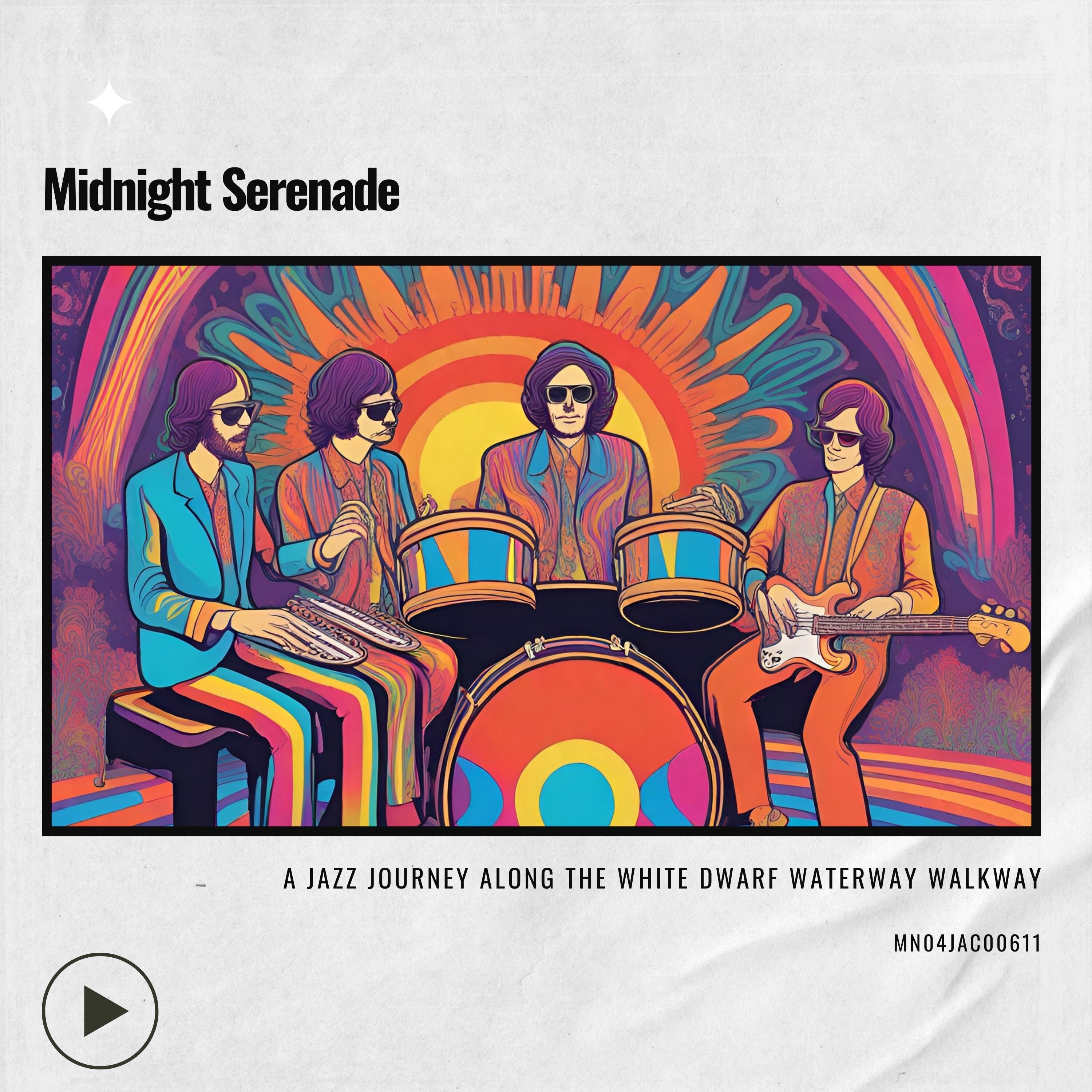 Midnight Serenade: A Jazz Journey Along the White Dwarf Waterway Walkway