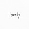 Lonely - Kartez lyrics