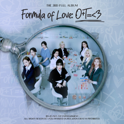 Formula of Love: O+T=&lt;3 - TWICE Cover Art