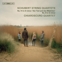 Schubert: String Quartets Nos. 14 &amp; 9 - Chiaroscuro Quartet Cover Art