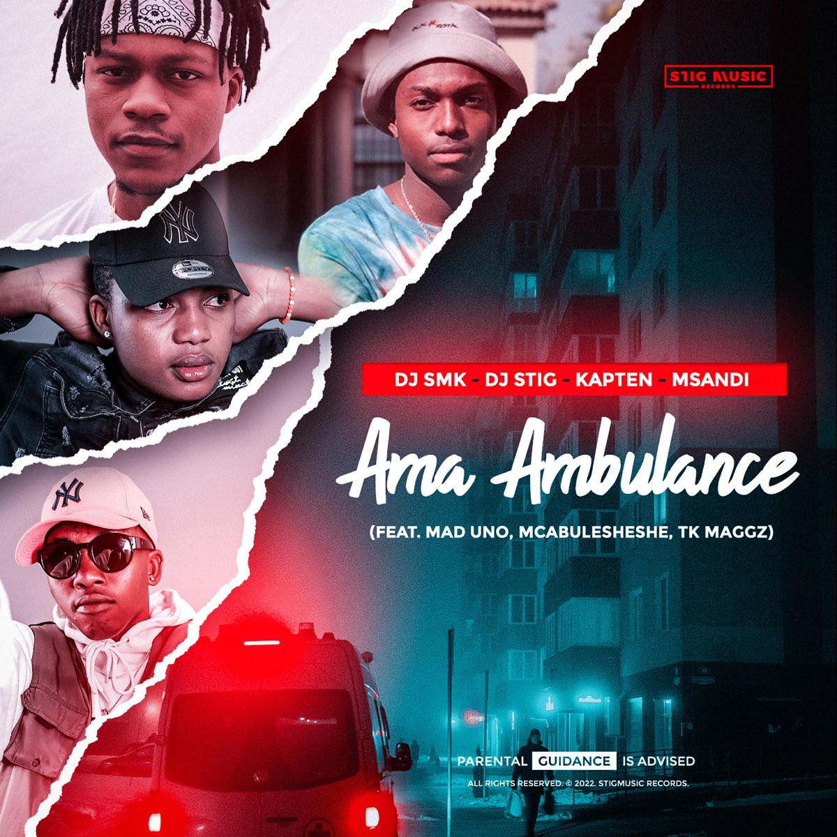 Ama Ambulance (feat. Msandi, Kapten, Mad Uno, Mcabulesheshe & TK Maggz) -  Single by Dj Stig & Dj SMK on Apple Music