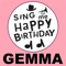 Happy Birthday Gemma - Sing Me Happy Birthday lyrics