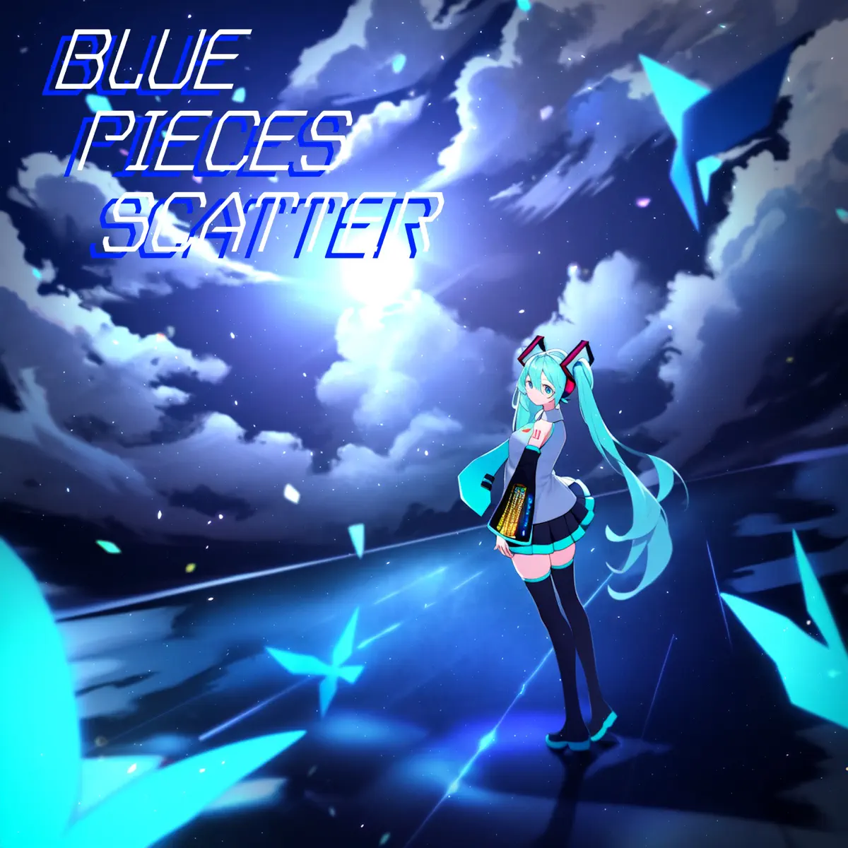 わんみにっつ - blue pieces scatter (feat. 初音ミク) - Single (2023) [iTunes Plus AAC M4A]-新房子