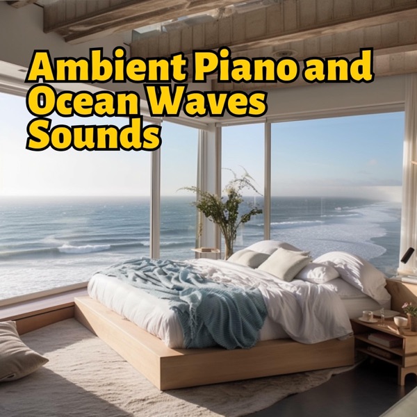 Ambient Piano and Ocean Waves Sounds