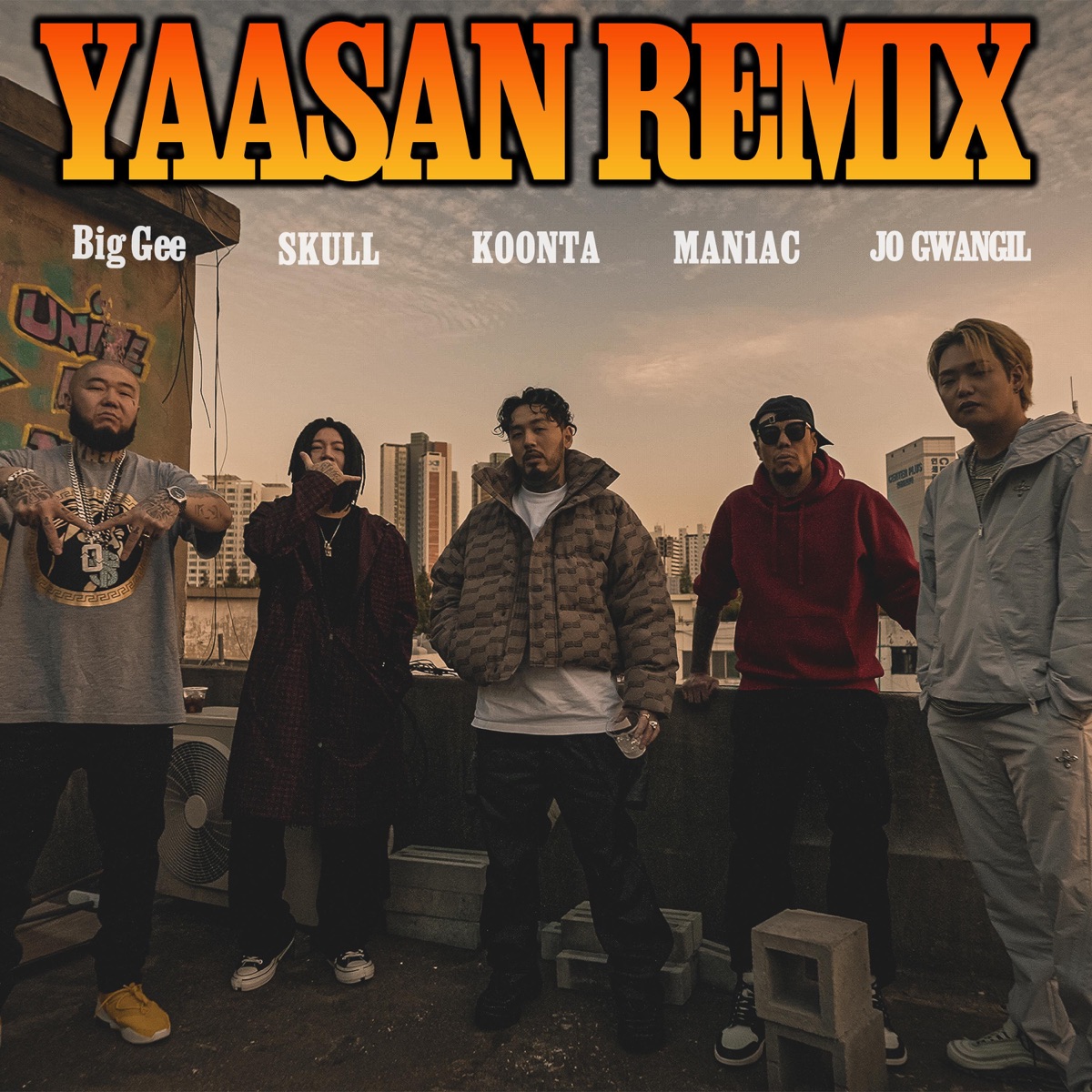 YAASAN REMIX - Single - Album by Big Gee, Gwangil Jo, Koonta, Skull & MAN1AC - Apple Music