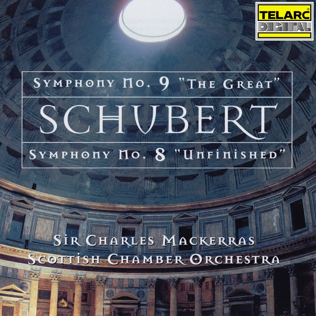 ‎schubert Symphonies Nos 8 Unfinished And 9 The Great De Sir