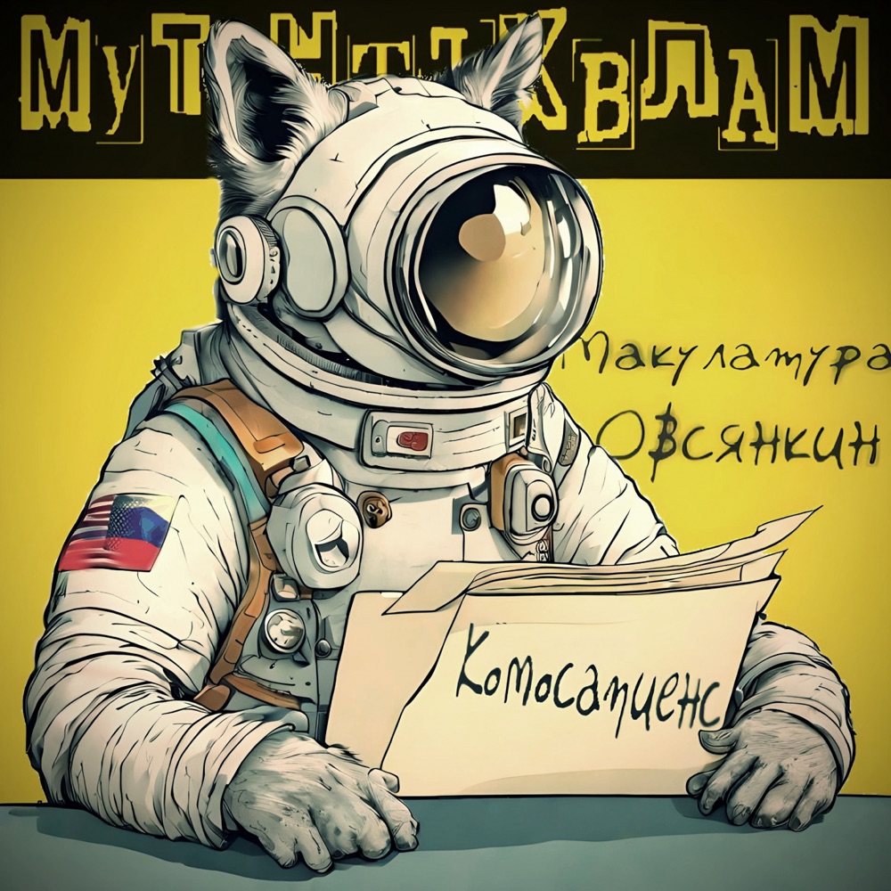 Обложка альбома «Комосапиенс - Single» — Мутант Ъхвлам, makulatura & Овсянкин