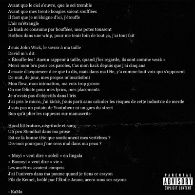 Négritude & Sang - Single