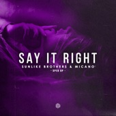 Say It Right (Sped Up) artwork