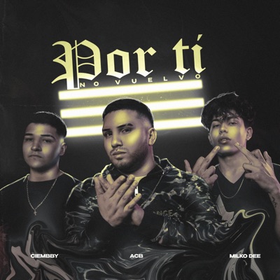 Por ti no vuelvo (feat. Milko Dee & Ciem Bby) - Single