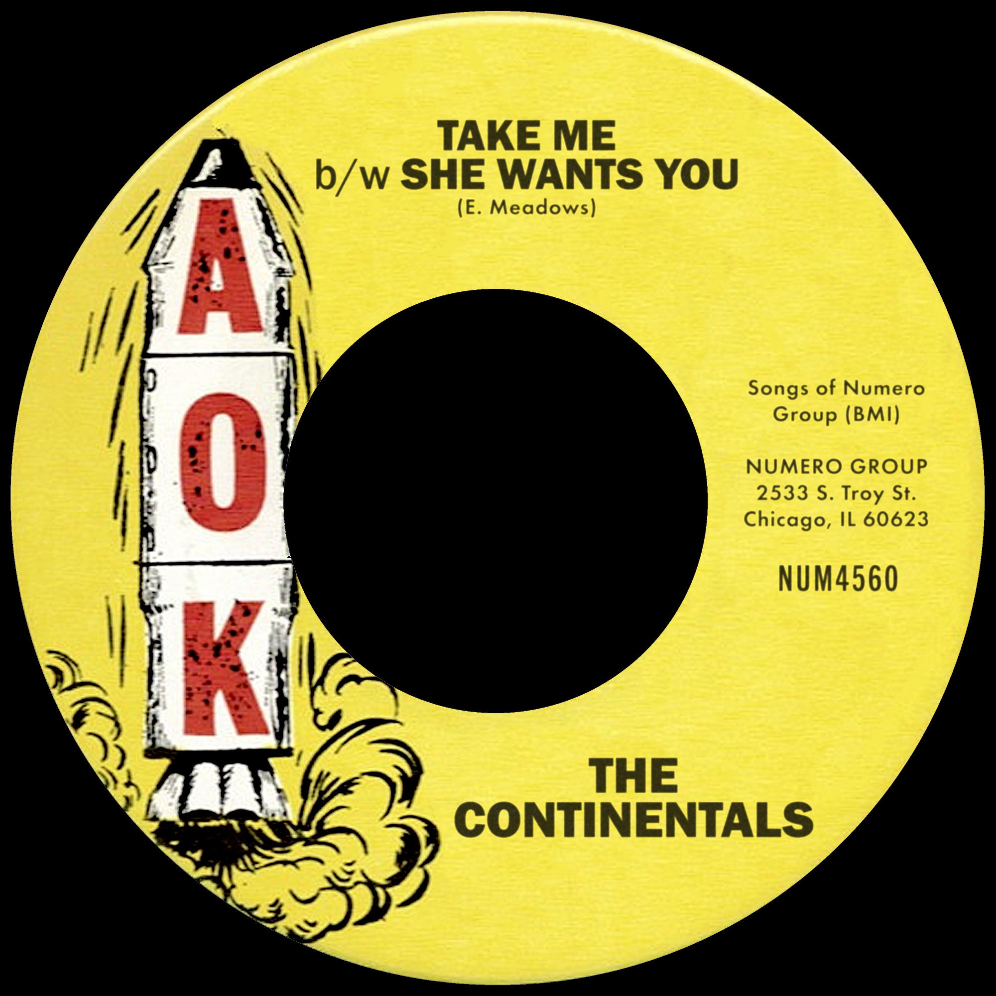 Take Me b/w She Wants You - Single