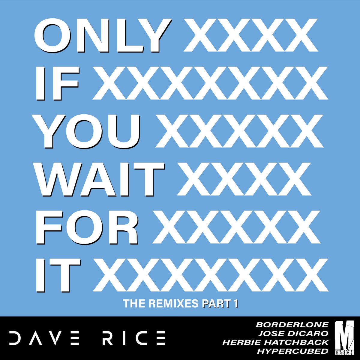 Only if You Wait for It (Herbie Hatchback Remix) by Dave Rice — cover art