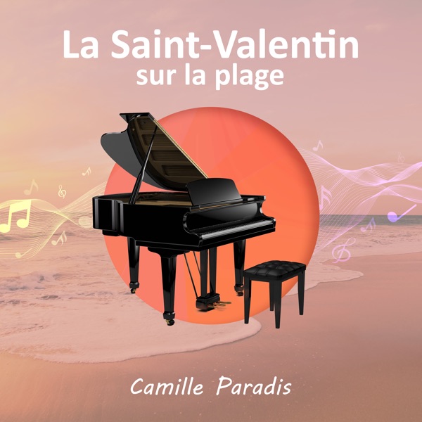 La Saint-Valentin sur la plage