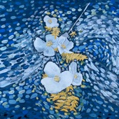 Floating artwork