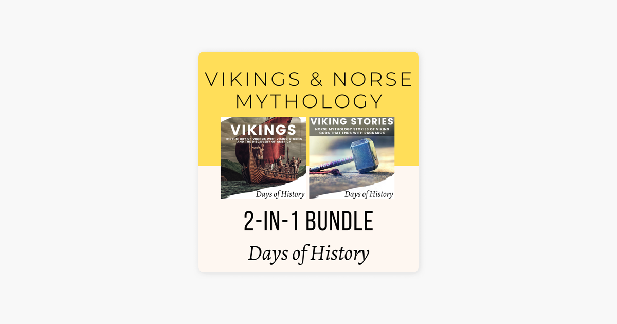 ‎Vikings & Norse Mythology 2-in1 Bundle: The Epic Sagas of the Viking ...