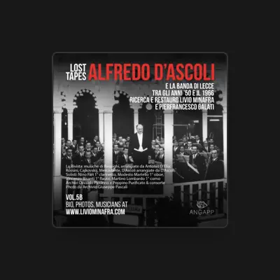 Listen to Alfredo D'Ascoli, watch music videos, read bio, see tour dates & more!
