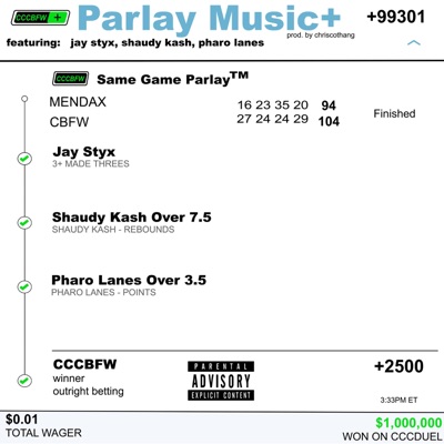 Parlay Music (feat. Shaudy Kash & Pharolanes) - Single