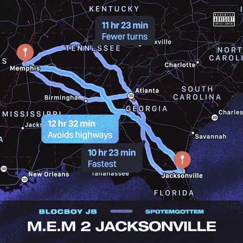 BlocBoy JB - M.E.M 2 Jacksonville (feat. SpotemGottem) - Single [iTunes Plus AAC M4A]