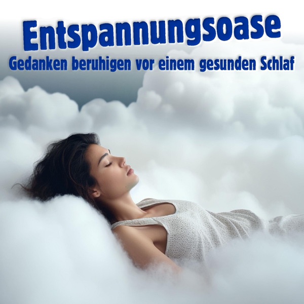 Gedanken beruhigen vor einem gesunden Schlaf