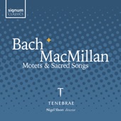 Bach & MacMillan: Motets and Sacred Songs (Live) artwork