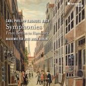 C.P.E. Bach: Symphonies - From Berlin to Hamburg artwork