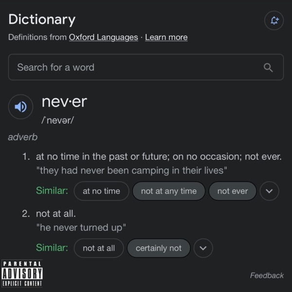 Never