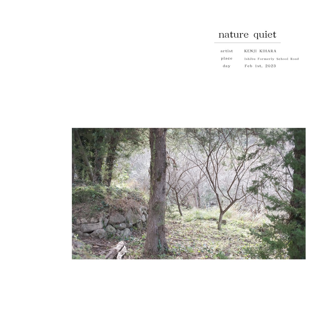 ‎Nature Quiet, Ishibu Formerly School Road, Feb 1st, 2023 - Single ...