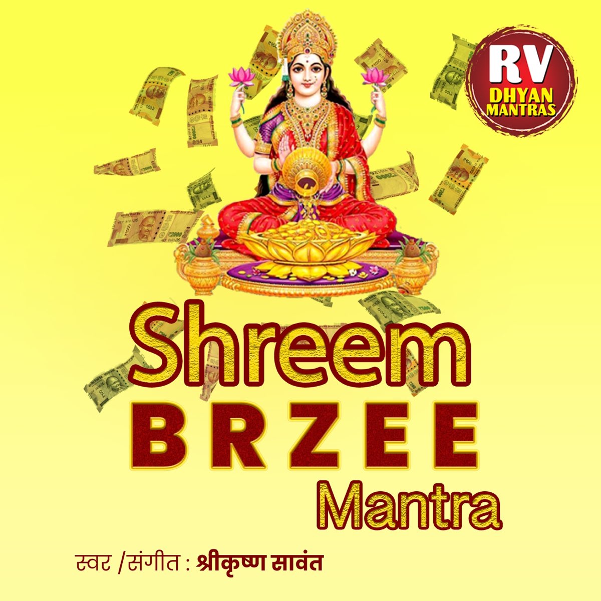 Shreem Brzee Mantra Chanting 108 Times | Most powerful Money Mantra | Shreem  Mantra | Laxmi Mantra - YouTube