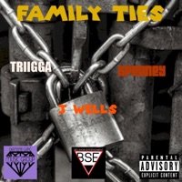 FAMILY TIES (feat. J Wells & $penney) - Single - TrIIgga