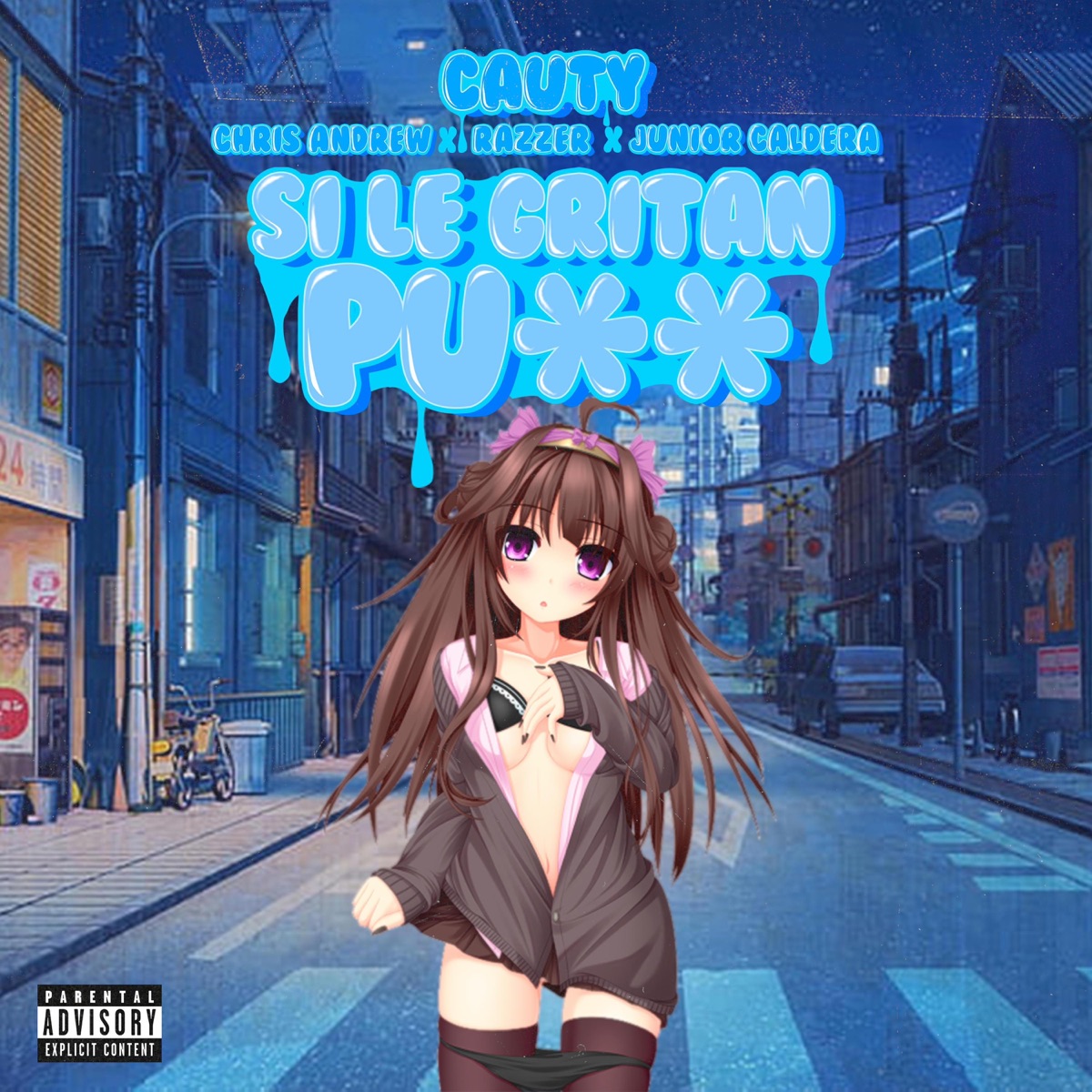 Si Le Gritan Pu (feat. Chris Andrew) - Single cover art