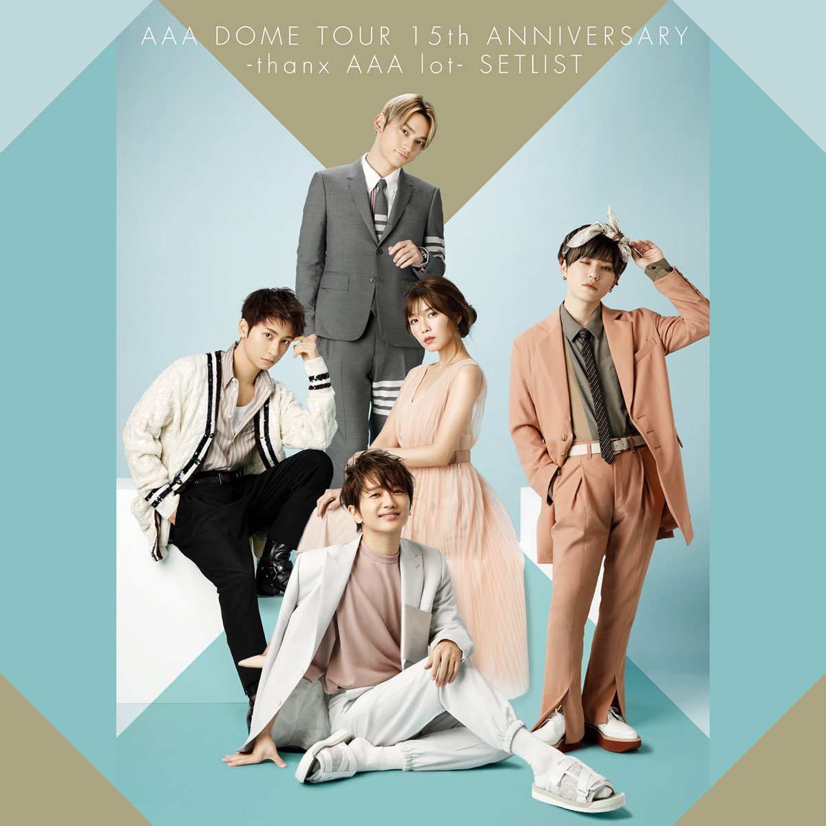 AAA DOME TOUR 15th ANNIVERSARY -thanx AAA lot- SETLIST》- AAA的