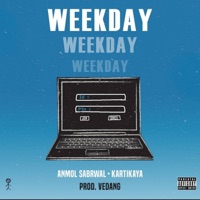 Weekday (feat. Vedang) - Single - Anmol Sabrwal