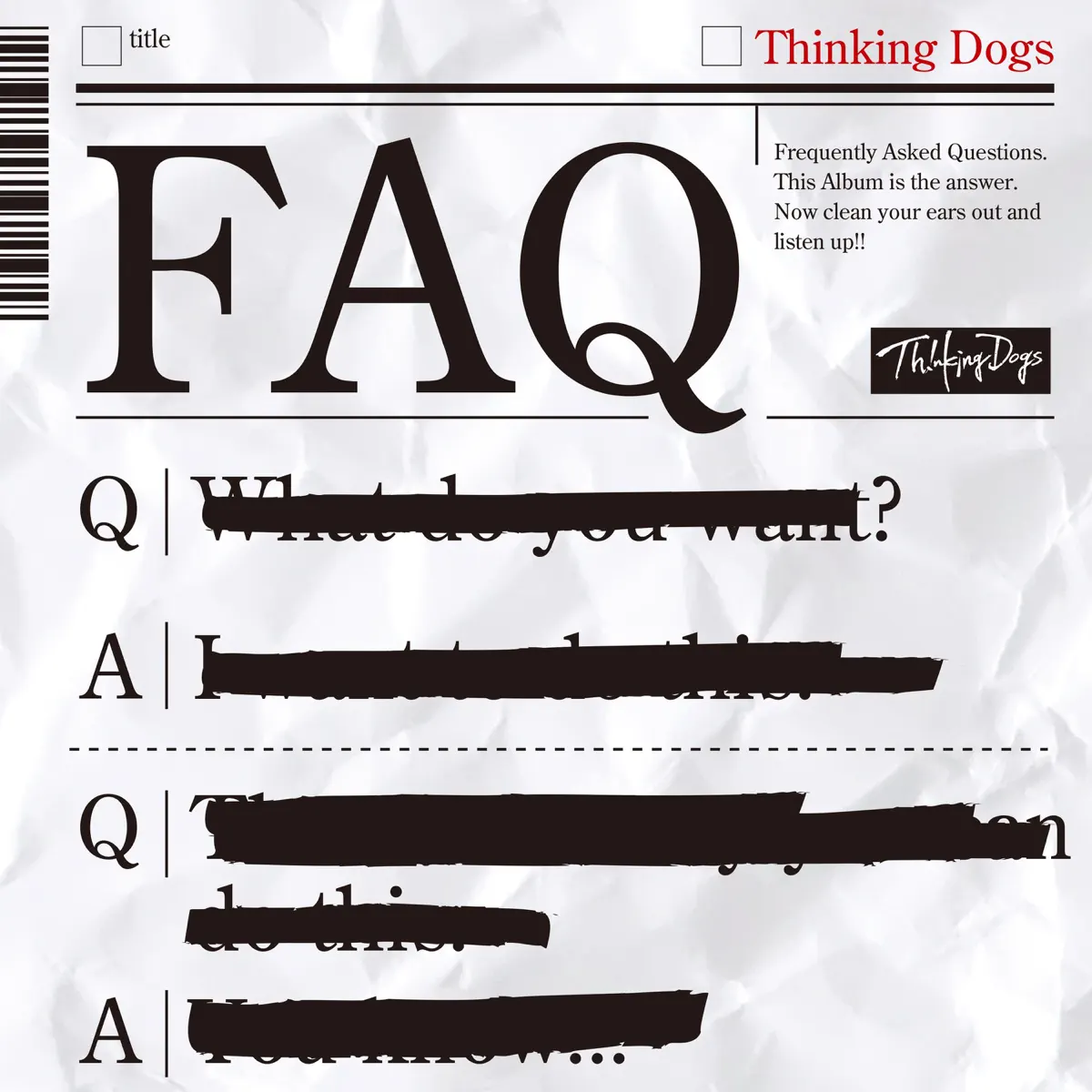Thinking Dogs - FAQ (2023) [iTunes Plus AAC M4A]-新房子