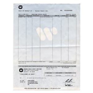 Six Dollar Check - Single
